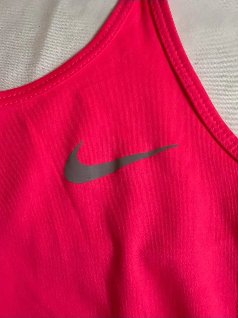 Nike‎ Dri-FIT Neon Pink Racerback Tank Top – Women’s Medium